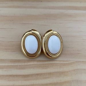 Monet vintage stud earrings